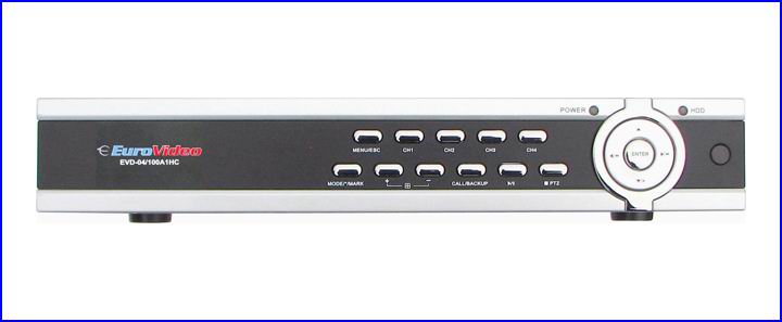 EUROVIDEO DVR - digitális videó rögzítő DVR - DVR megfigyelő rendszer