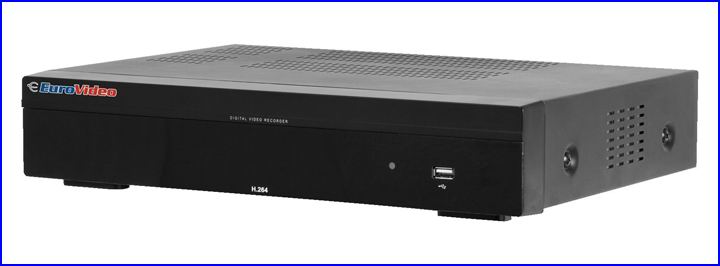 EUROVIDEO DVR - digitális videó rögzítő DVR - DVR megfigyelő rendszer