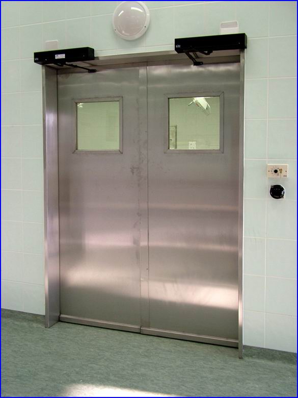 Ajt�nyit� referencia - Honv�d k�rh�z, rozsdamentes automata m�t�ajt�