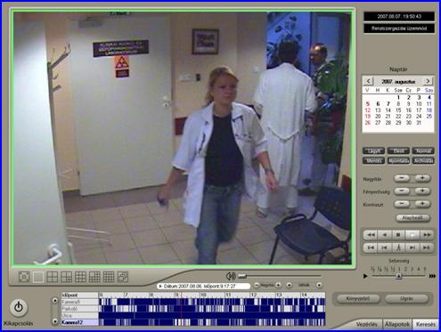 EuroVideo megfigyel� rendszer