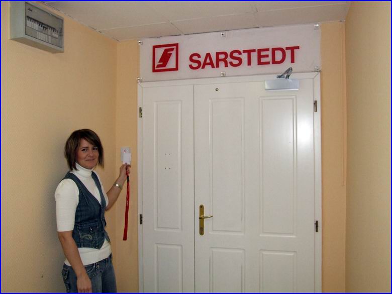 Biztons�gtechnika referencia SARSTEDT Kft