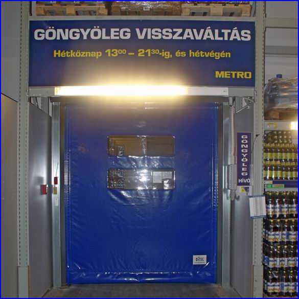 Ipari gyorskapu referencia - Metro �ruh�z Ny�regyh�za