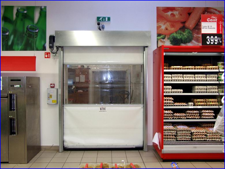 Ipari gyorskapu referencia - CBA �ruh�z - Kaposv�r