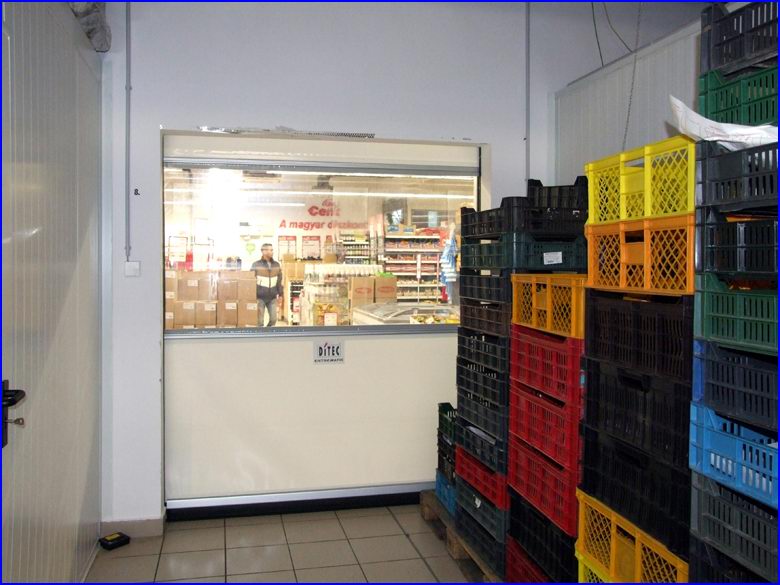 Ipari gyorskapu referencia - CBA �ruh�z - Kaposv�r