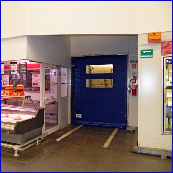 Ipari gyorskapu referencia - Metro �ruh�z Miskolc