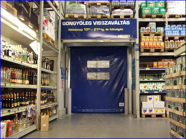 Ipari gyorskapu referencia - Metro �ruh�z Sz�kesfeh�rv�r