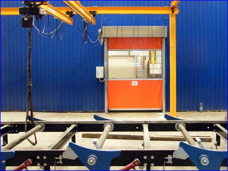 Ipari gyorskapu referencia - TS Hungaria Kft