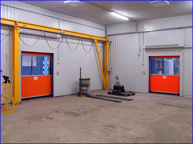 Ipari gyorskapu referencia - TS Hungaria Kft