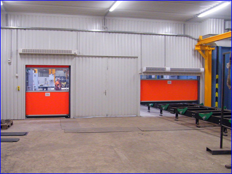 Ipari gyorskapu referencia - TS Hungaria Kft