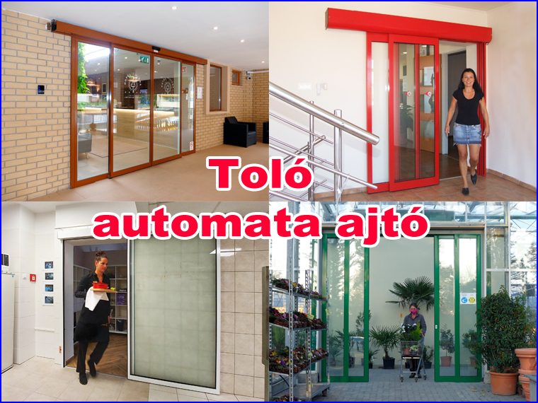 DITEC toló automata ajtó és üvegportál DITEC toló automata ajtó és üvegportál