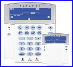 PARADOX riaszt rendszer - ESPRIT riaszt K35 kezel