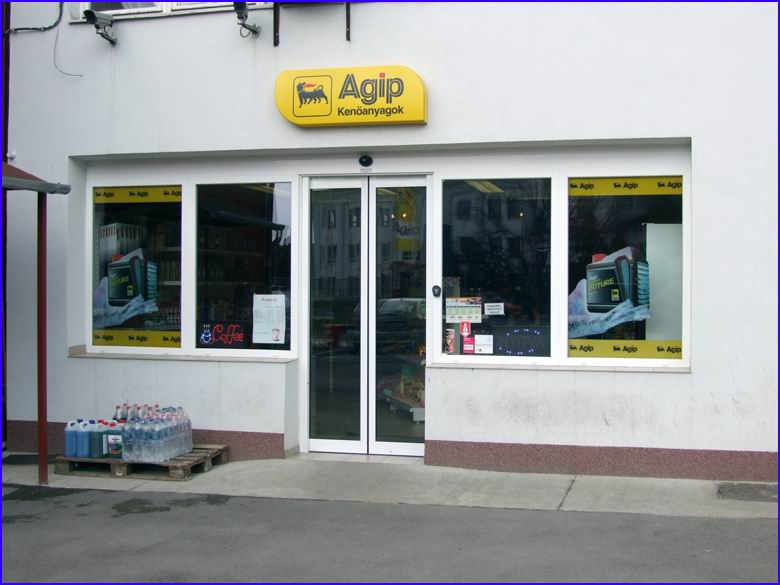 Automata ajt referencia - AGIP benzinkt