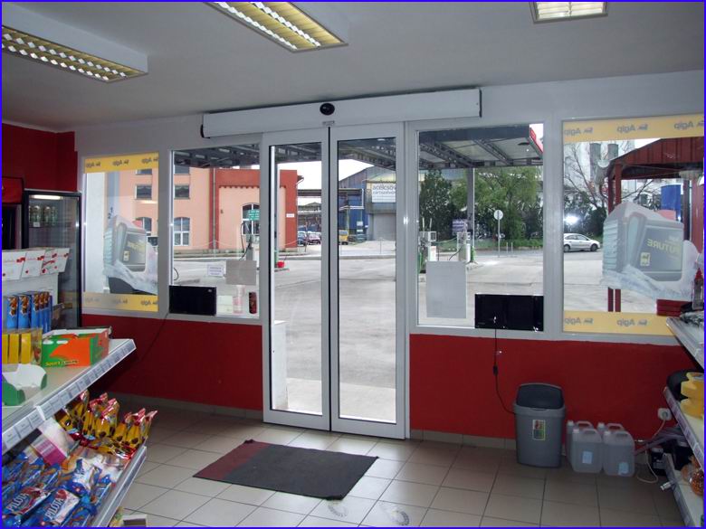 Automata ajt referencia - AGIP benzinkt