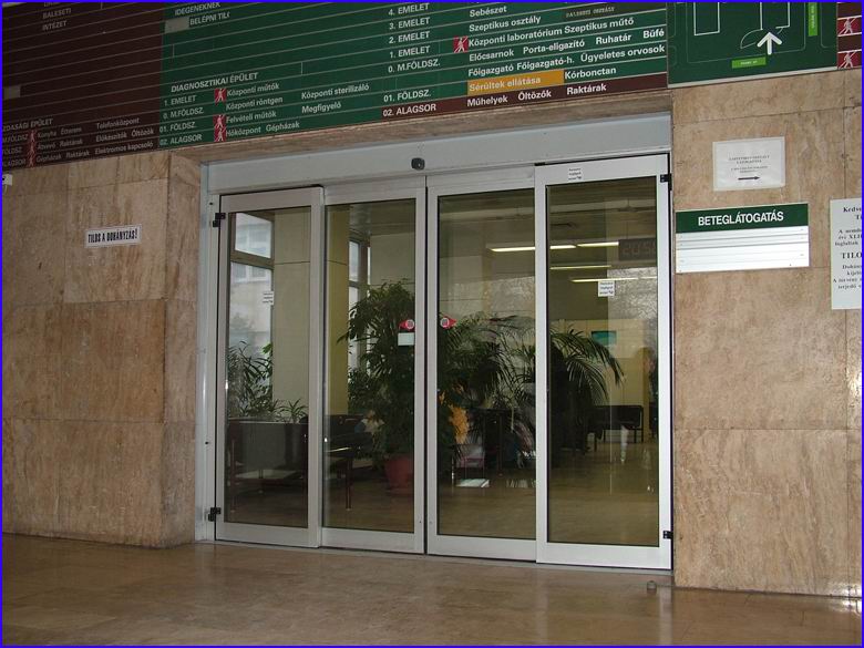 Automata ajt� referencia - Orsz�gos Traumatol�giai (Baleseti) Int�zet
